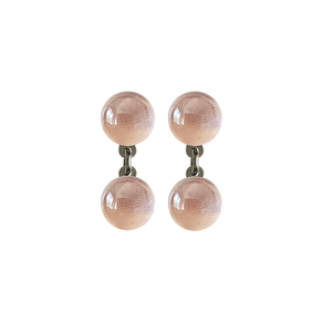 PENDIENTE CIRUELA CLARO LISO PC