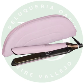 Plancha de pelo ghd chronos rosa pétalo (Placas 26mm) edición Pink Julio 2025
