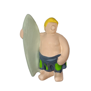 Imán Surfer Chico Verde