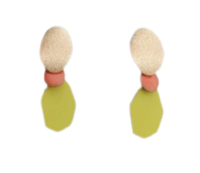 Pendiente hecho a mano