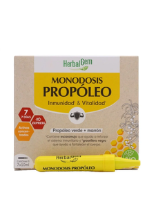 HerbalGem Monodosis Propóleos Bio 7 Monodosis 10 ml