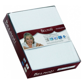 Protector colchón transpirable impermeable 100% algodón BELNOU (105x190 cm)