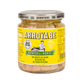 Bonito del Norte bajo en sal en aceite de oliva tarro 250 (6 unidades)