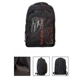 Nylon Escudo eta Leon Athletic Club motxila beltza