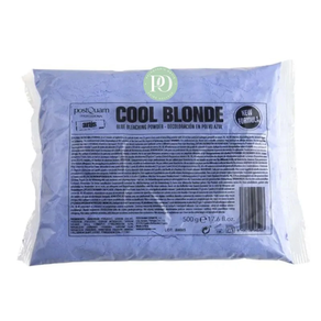 Koloregabetzeko hauts urdina Cool blonde 500g postquam - Argitu 9 tonuraino - Ilearen dekolorazio profesionala - Amoniakoaren usain txikia - Hauts mikrogranulatu trinkoa