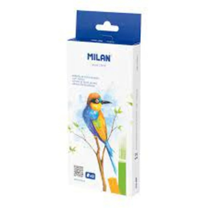 Caja 12 Barritas Pastel Blando Milan Colores Surtidos