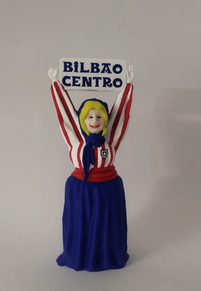 Figura marijai, vestida del Athetic de Bilbao