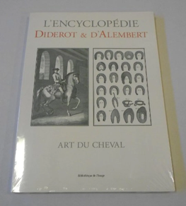 DIDEROT ET D 'ALEMBERT - ART DU CHEVAL