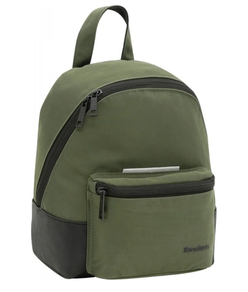 Mochila de paseo Sportandem verde, repelente al agua