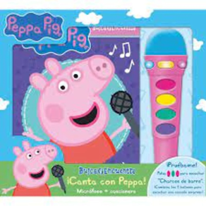 CANTA CON PEPPA! MICROFONO Y CANCIONERO BBM MIC