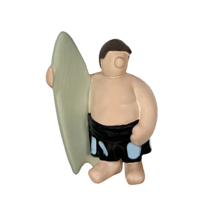 Imán Surfer Chico Azul
