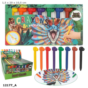 Ceras con figura dino Dino World