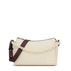 Bandolera Tous Mediana Amanda Beige