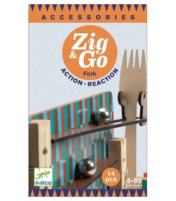 CONSTRUCCION ZIG & GO FORK 14 PZAS DJECO