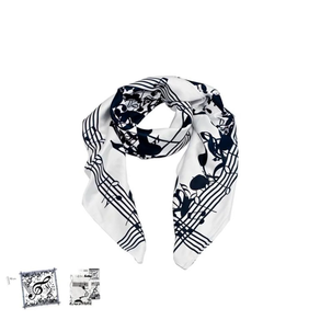 Regalo música: Pañuelo Musica 90x90