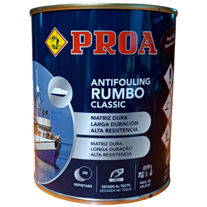 Patente-Antifouling Classic Rumbo Proa rojo óxido 750 ml.