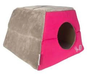 Igloo GATO PODZ ROSA CANDY STRIPES ROGZ 41x41x30 cm