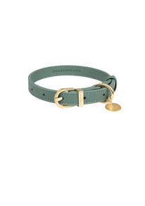 Collar para perros polipiel verde T - L Fuzzyard Atelier