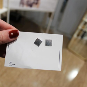 Pendientes karratu plata