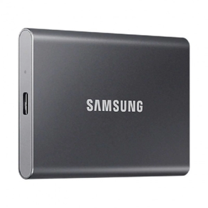 Disco SSD Externo Samsung Portable T7 1TB/ USB 3.2  Gris