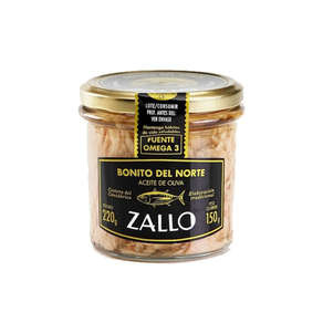 Lomos de Bonito del Norte Zallo en Aceite de Oliva (220 gr)