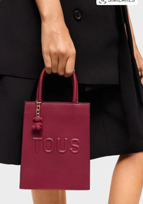 Poltsa TOUS Shopping handia beix eta mostaza Amaya Kaos Icon