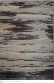 alfombra Jerez rayas gris - 67 x 130