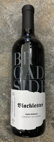 Broadside Blackletter Cabernet Sauvignon 2019 (Paso Robles)