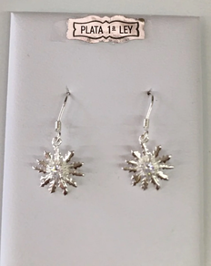 Pendientes Eguskilore en plata de Ley