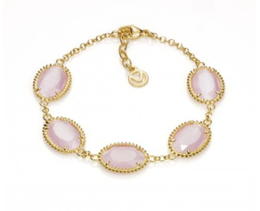 Pulsera Viceroy Jewels piedras rosas