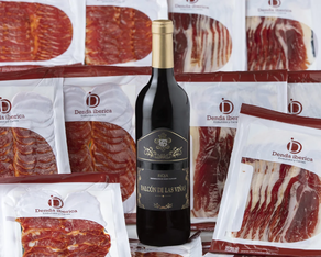 Lote 10 sobres Paletilla iberica Bellota +5 sobres lomo Iberico bellota
