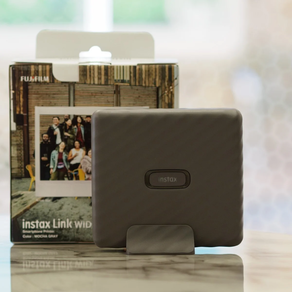 Fujifilm Instax Impresora Link Wide Ash Mocha Gray