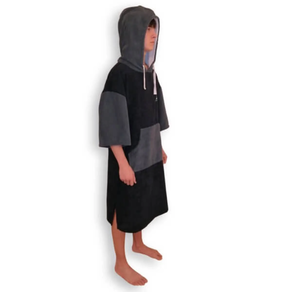 PONCHO CON CAPUCHA MICROFIBRA PARA SURF Y NATACION KYNAY