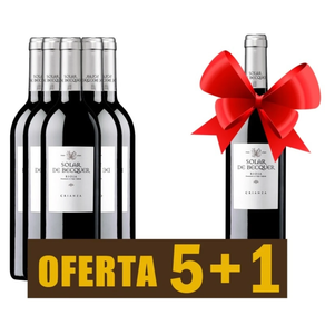 Vino tinto Rioja SOLAR DE BÉCQUER crianza 2016 - OFERTA 5+1