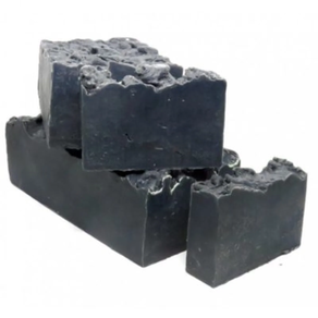 Jabón con carbón activo