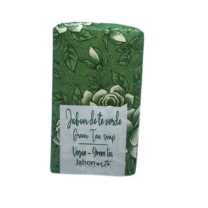 Jabón natural ecológico de TÉ VERDE