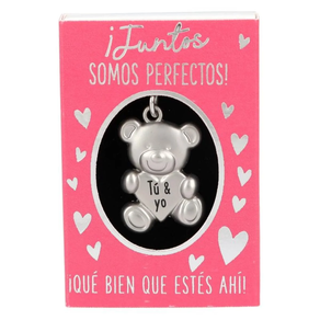 Colgante osito en cajita/