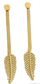 Kate-belarritakoak eta altzairuzko luma