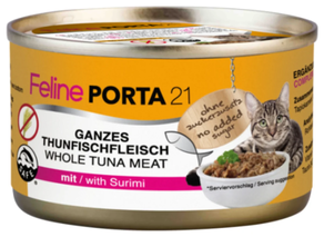 FELINE PORTA 21 ATUN/CANGREJO 90GR