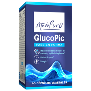 GLUCOPIC - TONGIL Estado puro 40caps.