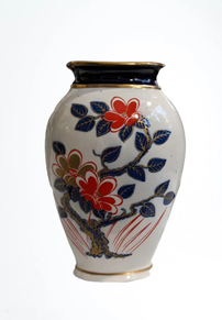 Jarrón vintage CH Hispania de porcelana