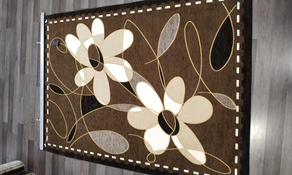 Alfombra Pensiero Marron 140 x 195 LAVABLE