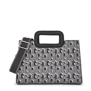 Tous Shopper Mediano poltsa Amaya Manifesto Beltza