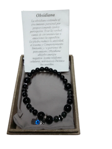Pulsera de obsidiana