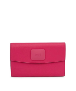 TOUS FLAP LUCIA FUCSIA KARTERA
