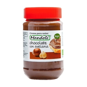 Crema de cacao y avellanas