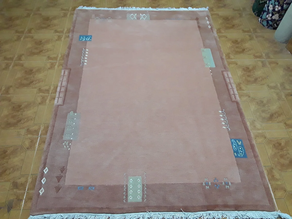 Alfombra nepal salmón 170 x 240