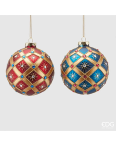 BOLAS NAVIDAD ROMBO X2