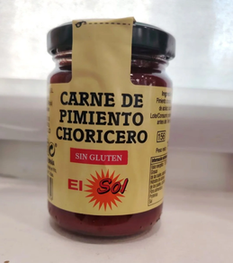 Carne de pimientos choricero  sin gluten
