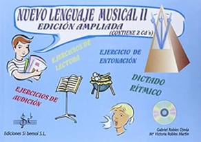 Musika Liburua: Musika Hizkuntza Berria II Argitalpen Zabaldua Audiora sartzeko kodea Robles Ojeda/Robles Maritn Edit Sib